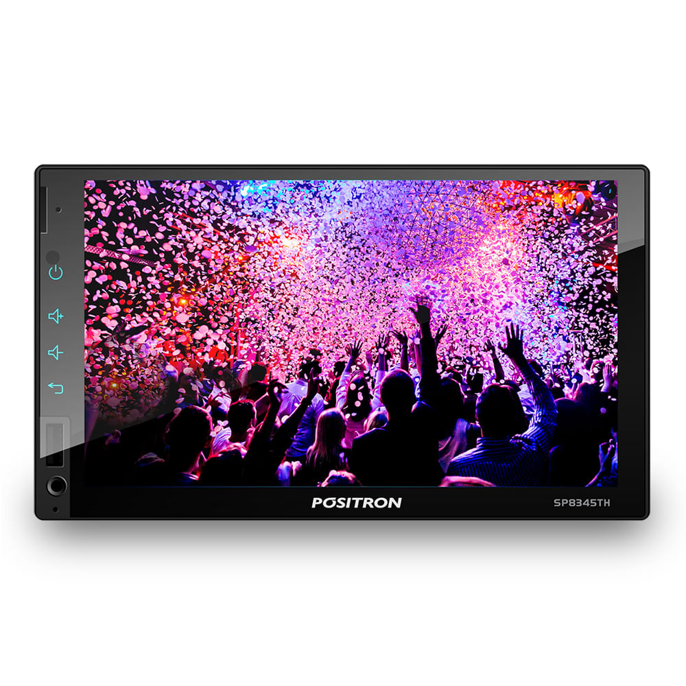 CENTRAL MULTIMIDIA MIRROR CONNECT SP8345TH BLUETOOTH USB SD AUX