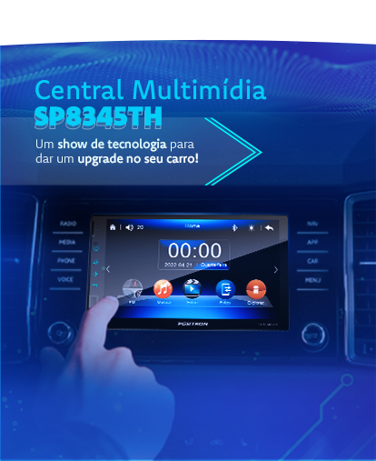 Central multimídia SP8345TH - mobile